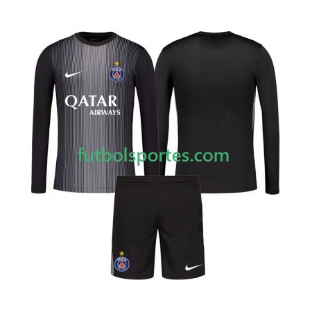 Camiseta Paris Saint Germain Portero Niño Primera Equipación 2025/2026 Manga Larga